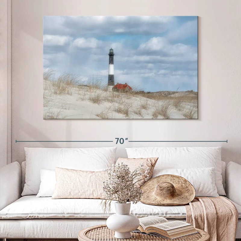 Fire island lighthouse Aletra, H 34 po x l 51 po