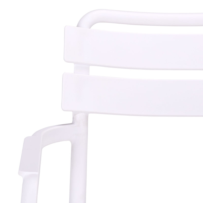 Ensemble de 2 chaises de salle à manger Sarah, Blanc