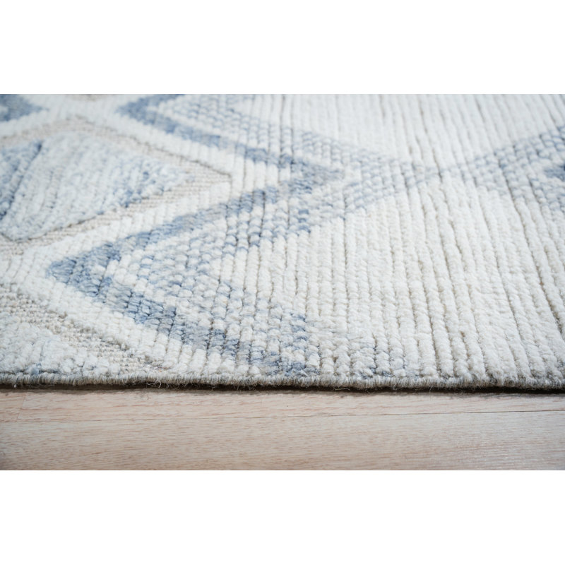 Marrakech Cloud Ivory Hand-Knotted Wool Contemporary Transitional Area Rug