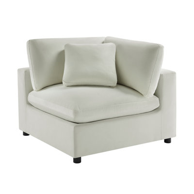 Jazzmyne Corner Wedge Chair by Latitude Run