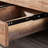 Log style simple coffee table-106442914