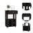 1-Drawer 12-Bottle Wine Cabinet Carbon-292707280