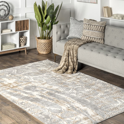 Shirley Snake Print Area Rug