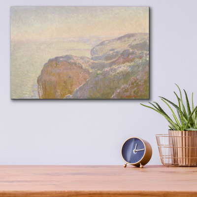 «Val-Saint-Nicolas, Near Dieppe» par Claude Monet, art mural en verre acrylique