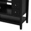 Meuble-lavabo 36 po sans lavabo, avec porte simple et 3 tiroirs-1682563385