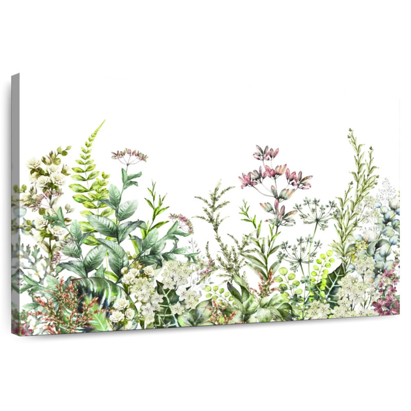 Harnek Herbs And Wild Flowers, 8" H x 12" W