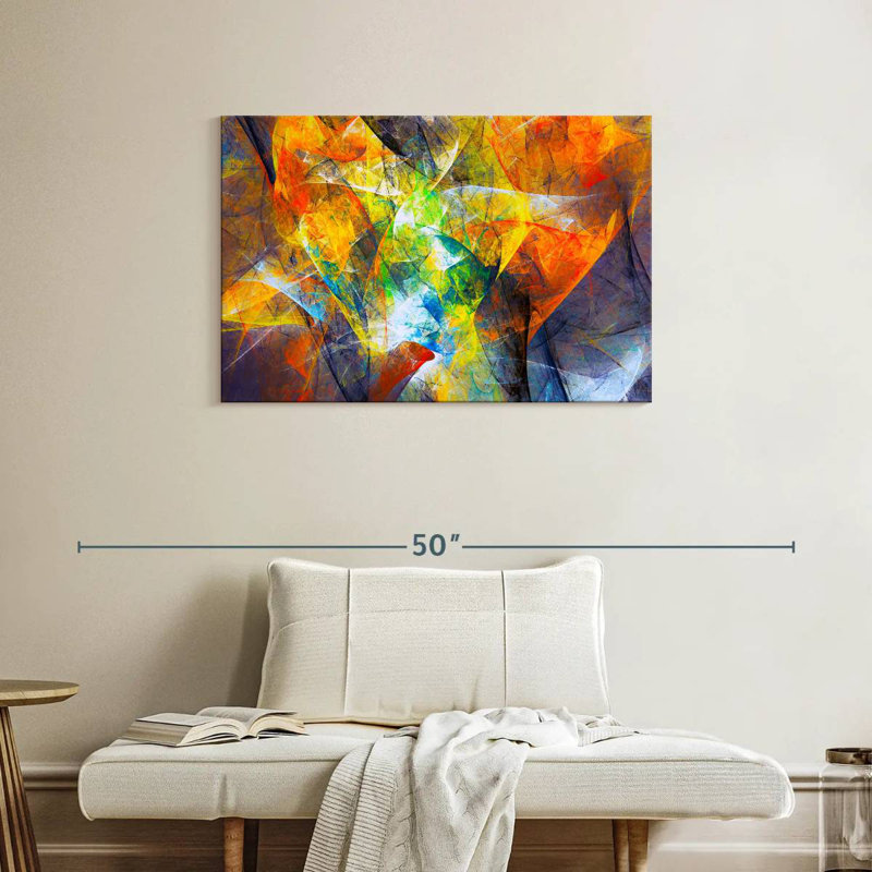 Abstrait mouvement excentrique Avery, H 24 po x l 36 po