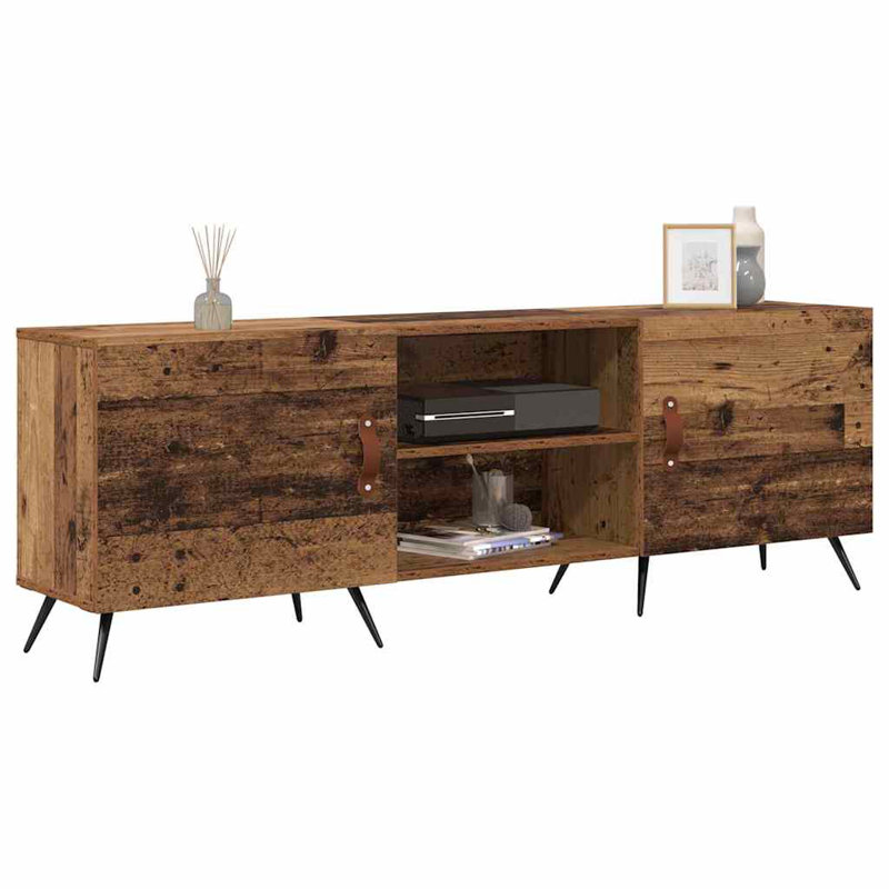 TV Cabinet 150 X 30 X 50 Cm Engineered Wood, Old Wood