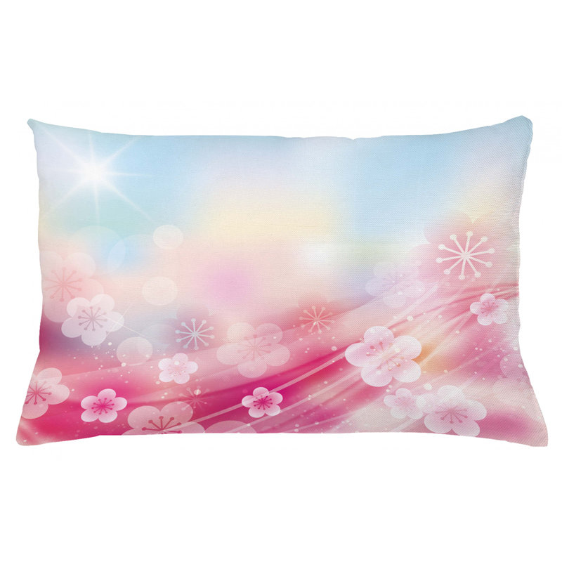 Housse de coussin lombaire intérieur/extérieur, 16 po x 26 po