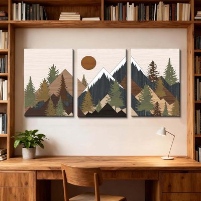 3 Piece Wrapped Canvas Print