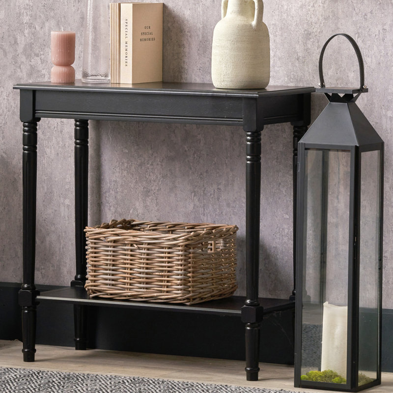 Metal Lantern, 81cm H x 19cm W x 81cm D, Black