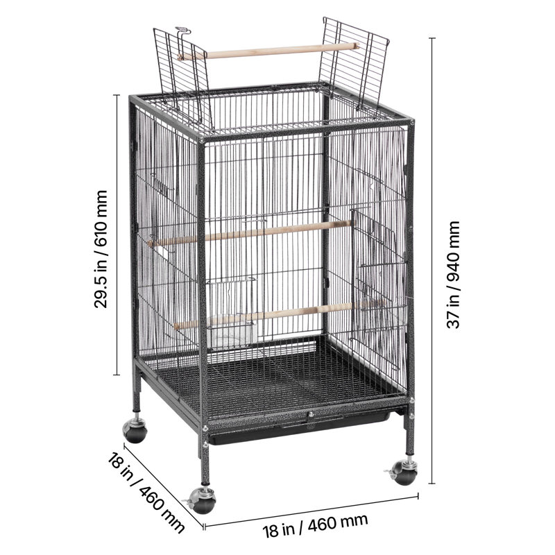 94cm Iron Flight Cage