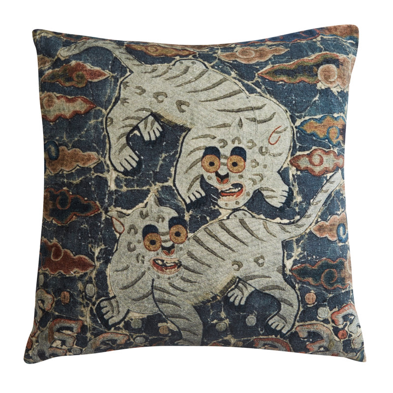 VELOURS TIGRE 18 po x 18 po