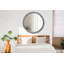 Huldar Glass Flat Wall Mirror