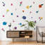 Abstract Flower Wall Decal