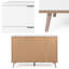 Fidel 120cm W 6 - Drawer Chest of Drawers
