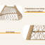 Chaise suspendue pliable-1227445459