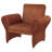 Liana Upholstered Roll Arm Accent Armchair