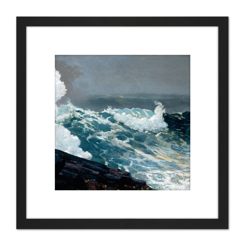 Northeaster Seascape by Winslow Homer - Single Picture Frame Painting