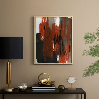 AnnadianeLoftPastelVI Framed Print - Solid Wood