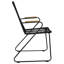 Hyeon Stackable Outdoor Patio Dining Armchair with Cushion