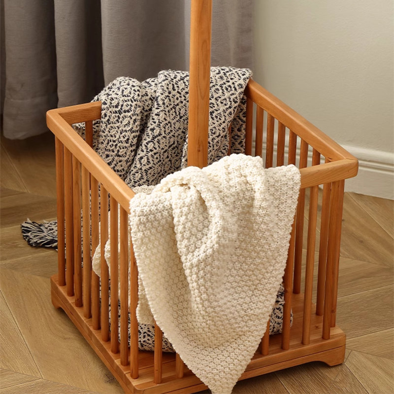 Multifunctional Coat Rack with Wheels