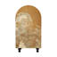 Armoire de rangement arquée pour chambre à coucher