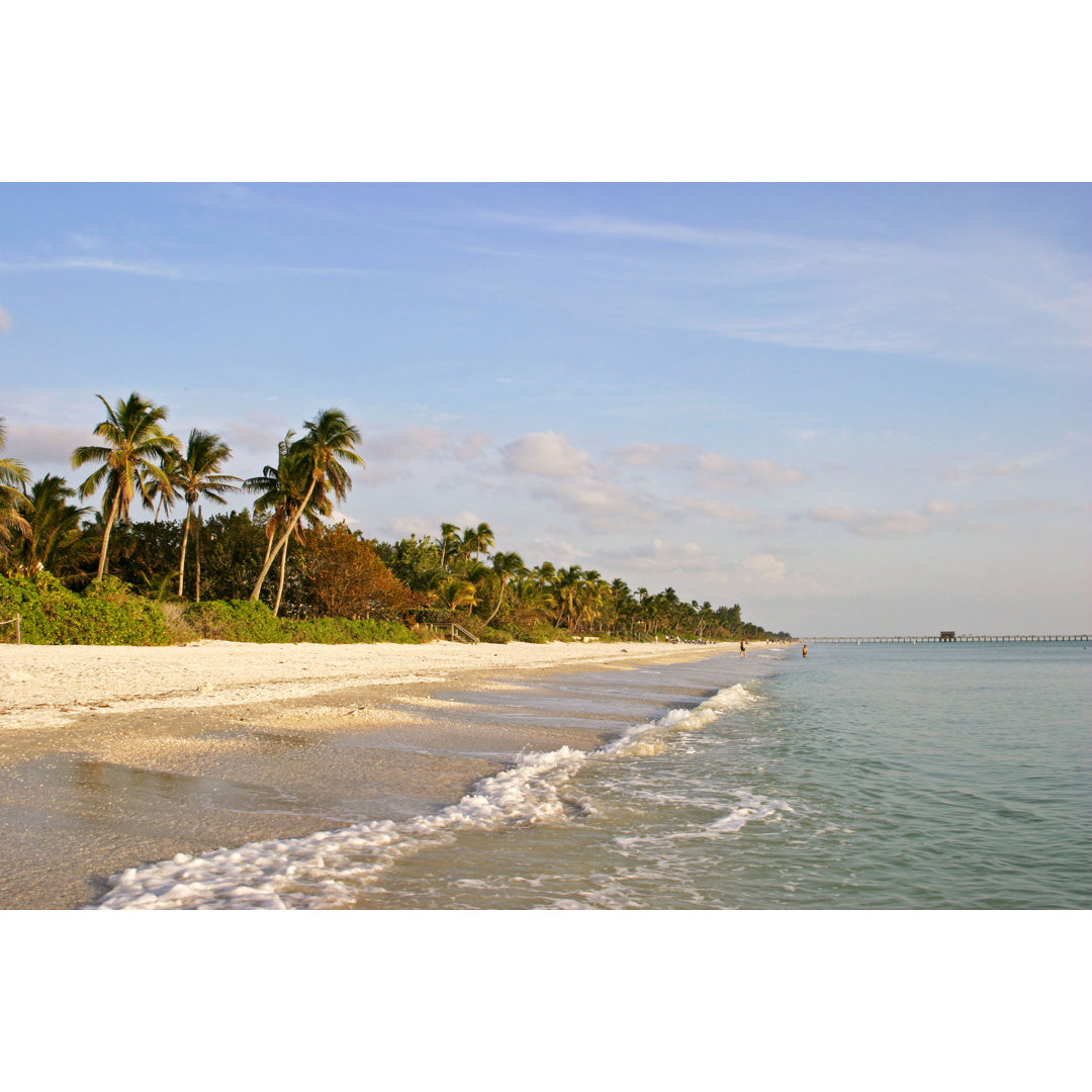 Neapel Strand - Leinwandbild