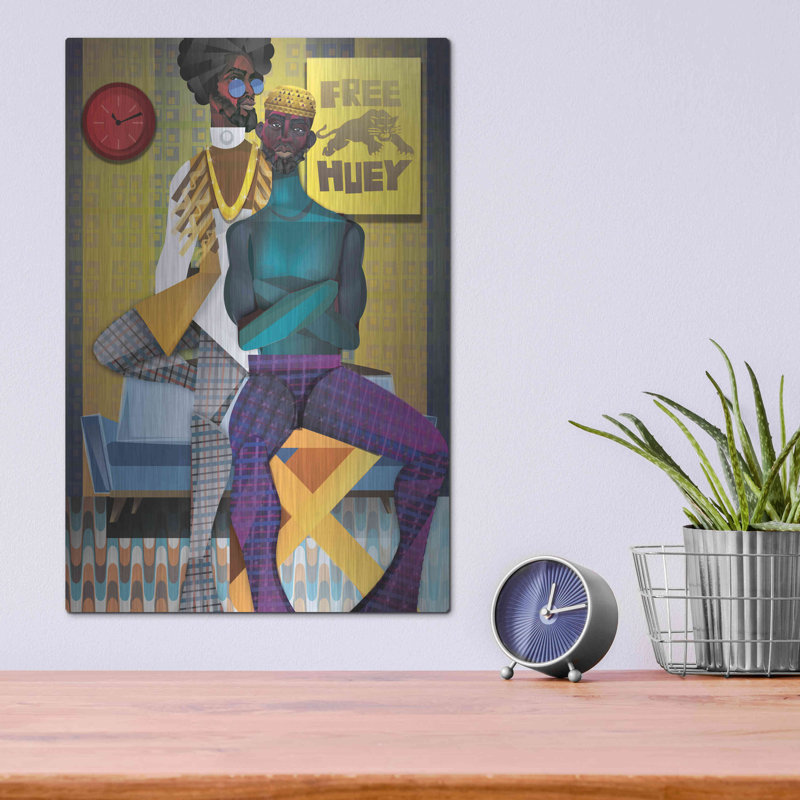 «Right On» par Jaleel Campbell, H 16 po x l 12 po