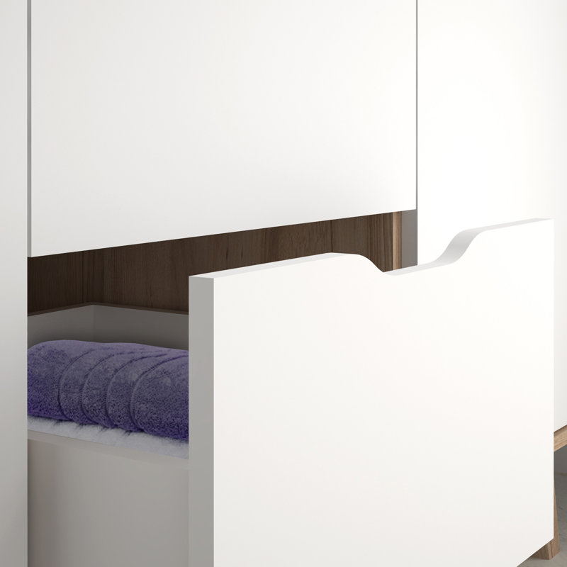 Vankka Manufactured Wood Wardrobe