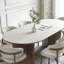 Dining Table with Steel Base-1074369623-1074369622-1074369621