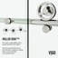 Cass 64-68" W x 76" H Sliding Frameless Shower Door with 3/8" Clear Glass-55865511