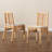 Chabier Rattan Dining Chair Set