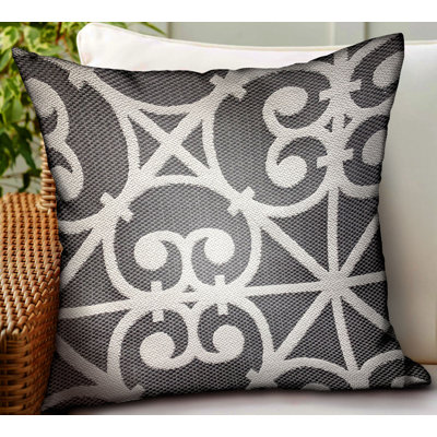 Chevron gris truffe de style extérieur/intérieur à chevron gris/Coussin décoratif
