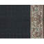 Hand-Knotted High-Quality Black and Tan Area Rug