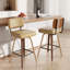 Tabouret pivotant rembourré à hauteur de bar-1822173827