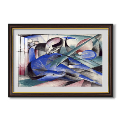 Cheval de rêve (Träumendes Pferd), 1913-Franz Marc-Impression encadrée personnalisée