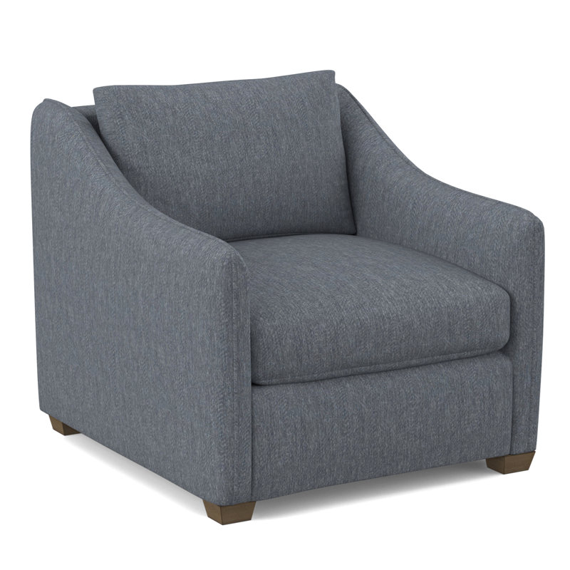Armchair, Salvador Butter, Weathered Gray