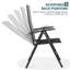 Ensemble de 2 fauteuils inclinables et réglables