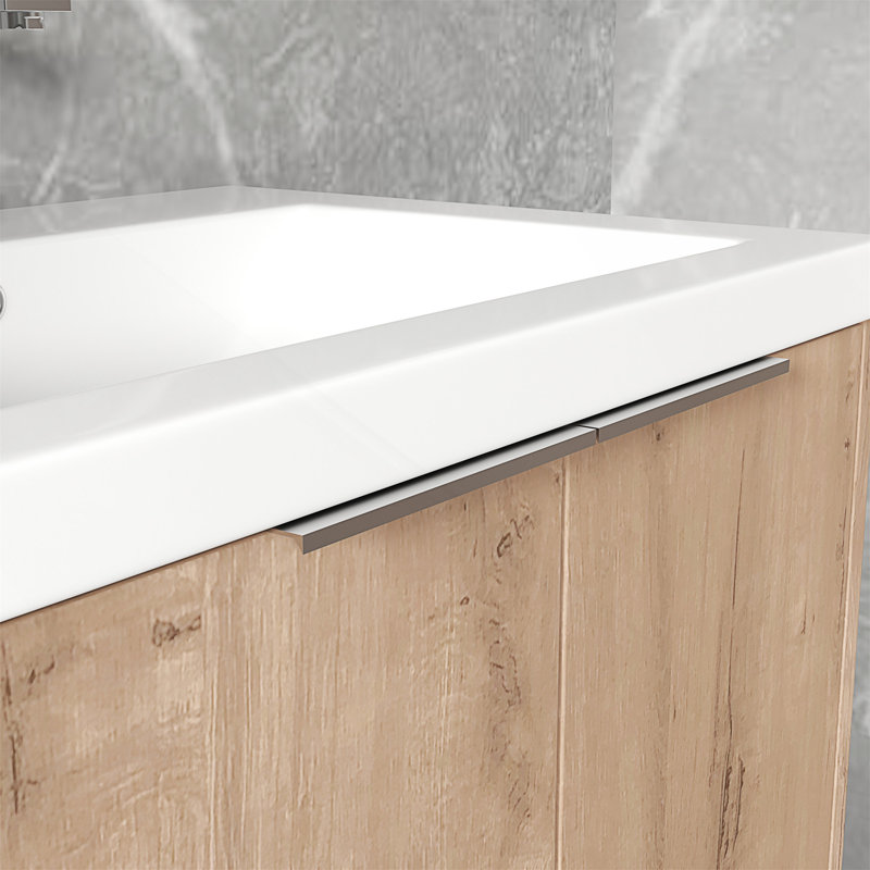Meuble-lavabo mural 36 po avec lavabo et armoire d'appoint 36 po