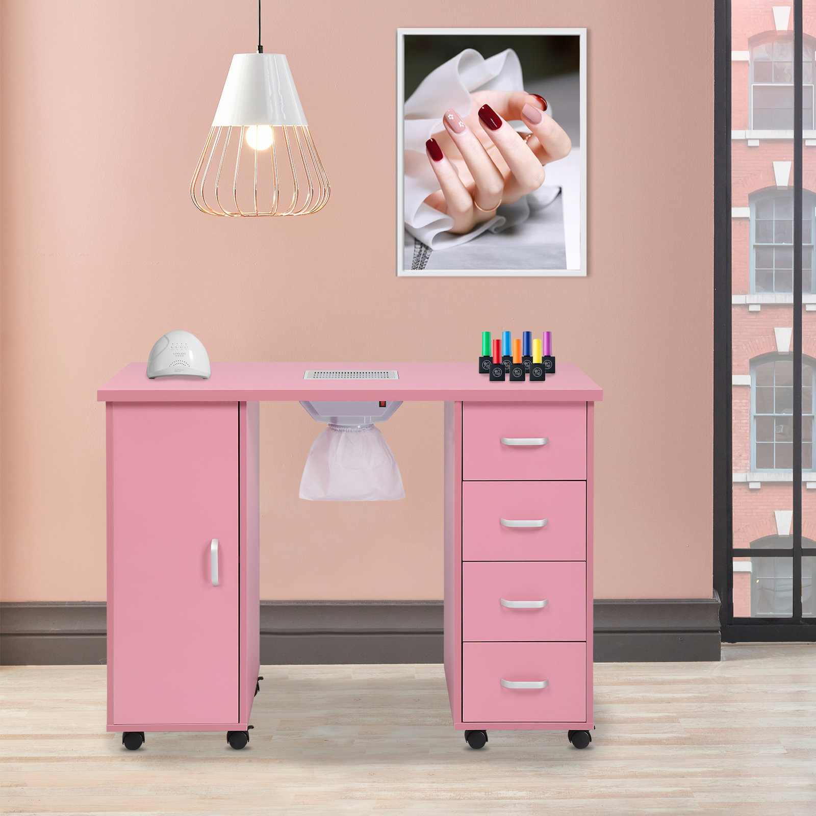 Lark Manor Amberle Manicure Table & Reviews | Wayfair