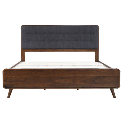 Carson Carrington Dark Walnut Platform Bed