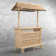 Bamboo Tiki Bar and Two Stool Set By RAM Game Room