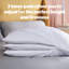 Silentnight Perfect Adjustable Pillow - Hypoallergenic for Back, Side and Front Sleeper