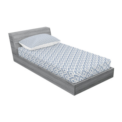 Ensemble de draps géométriques imbriqués Diagonal