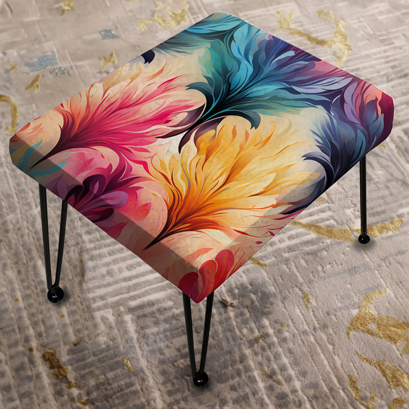 Repose-pieds ikat