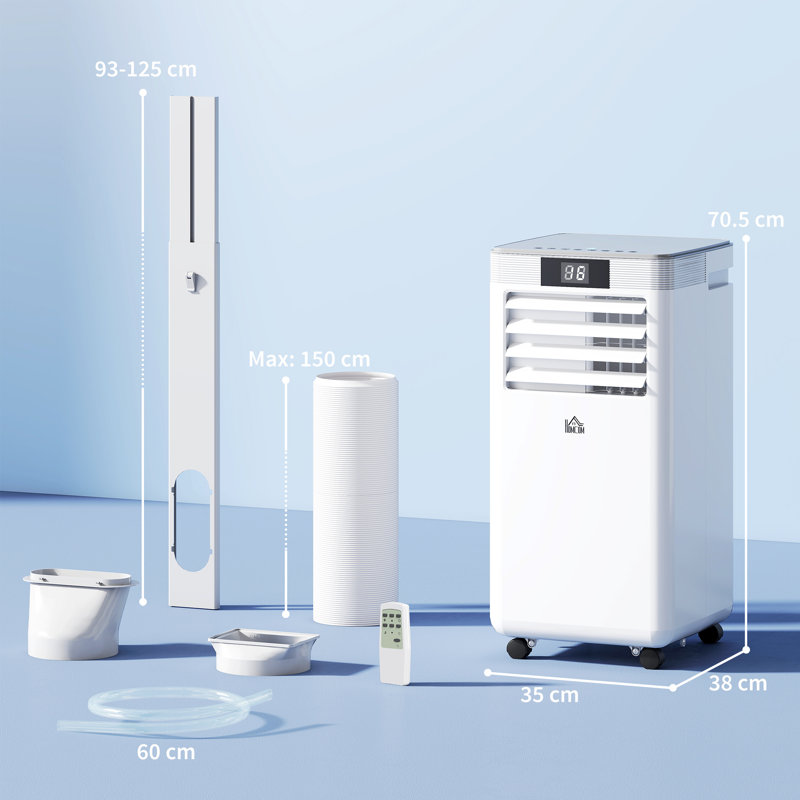 7000 BTU Portable Air Conditioner with Remote