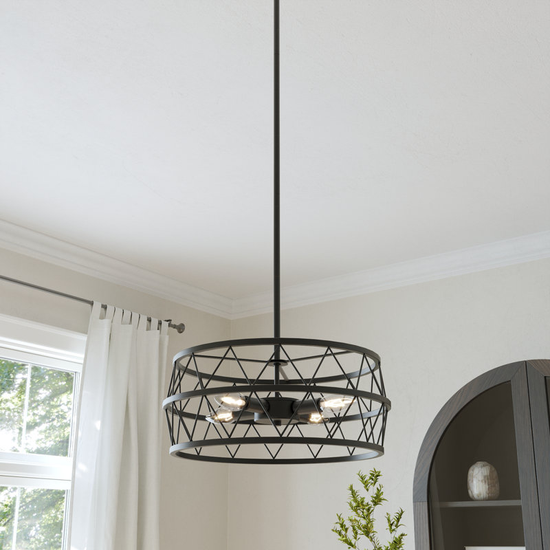 Luminaire suspendu pour îlot de cuisine à 5 lumières Patrive