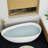59" Freestanding Solid Surface Bathtub