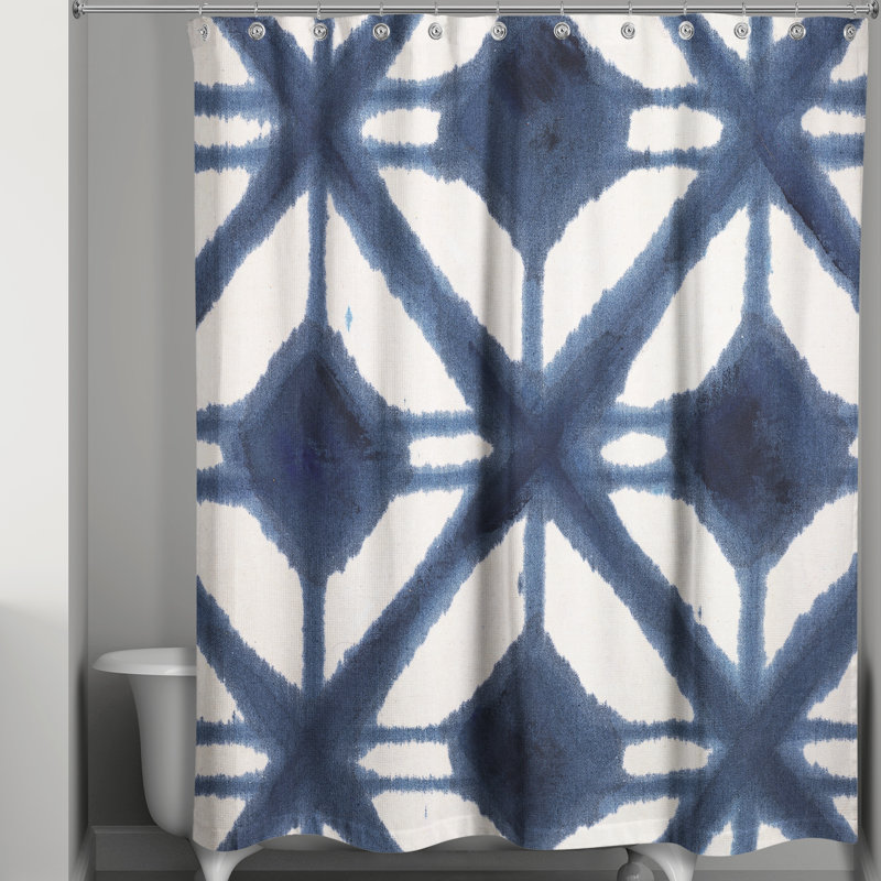 Geometric Shower Curtain